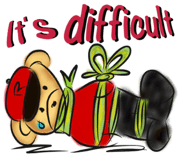 Rossy the working bears I sticker #7047210