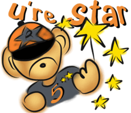 Rossy the working bears I sticker #7047212