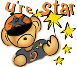 Rossy the working bears I sticker #7047212