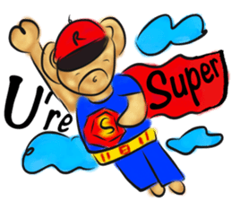 Rossy the working bears I sticker #7047213