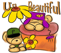 Rossy the working bears I sticker #7047214