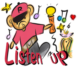 Rossy the working bears I sticker #7047216