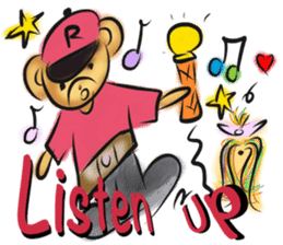 Rossy the working bears I sticker #7047216