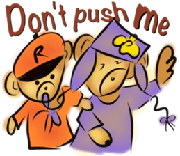 Rossy the working bears I sticker #7047220