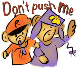 Rossy the working bears I sticker #7047220