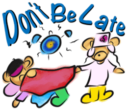 Rossy the working bears I sticker #7047221