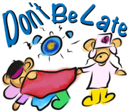 Rossy the working bears I sticker #7047221