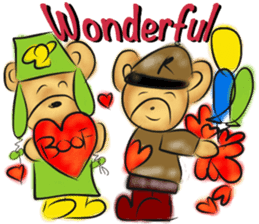 Rossy the working bears I sticker #7047226