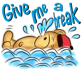 Rossy the working bears I sticker #7047229