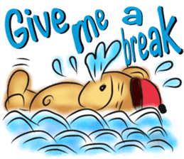 Rossy the working bears I sticker #7047229