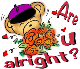 Rossy the working bears I sticker #7047235