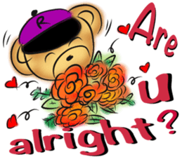 Rossy the working bears I sticker #7047235