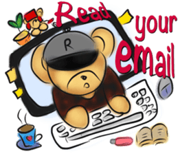 Rossy the working bears I sticker #7047240