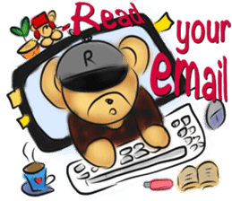 Rossy the working bears I sticker #7047240
