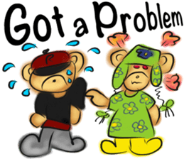 Rossy the working bears I sticker #7047247