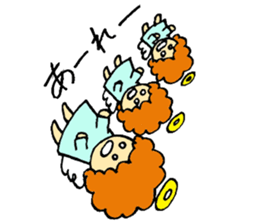 Angel partly Devil ; close friend sticker #7047315