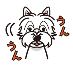 iinu - West Highland White Terrier sticker #7048048