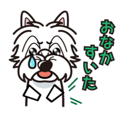 iinu - West Highland White Terrier sticker #7048052