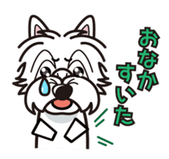 iinu - West Highland White Terrier sticker #7048052