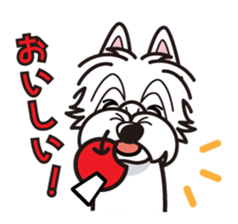 iinu - West Highland White Terrier sticker #7048053