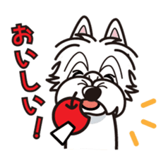iinu - West Highland White Terrier sticker #7048053
