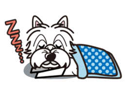 iinu - West Highland White Terrier sticker #7048056
