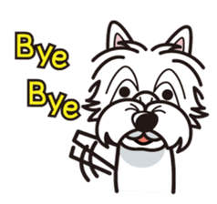 iinu - West Highland White Terrier sticker #7048058