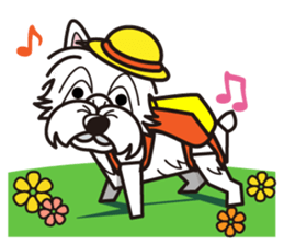 iinu - West Highland White Terrier sticker #7048062