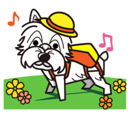 iinu - West Highland White Terrier sticker #7048062
