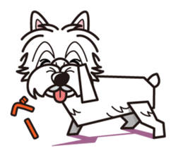 iinu - West Highland White Terrier sticker #7048063