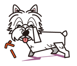 iinu - West Highland White Terrier sticker #7048063
