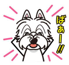 iinu - West Highland White Terrier sticker #7048065