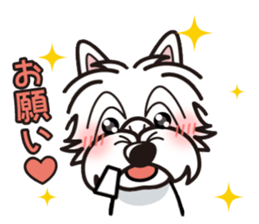 iinu - West Highland White Terrier sticker #7048066