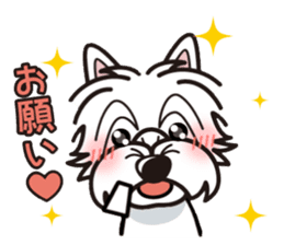 iinu - West Highland White Terrier sticker #7048066