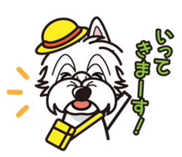 iinu - West Highland White Terrier sticker #7048072