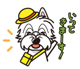 iinu - West Highland White Terrier sticker #7048072