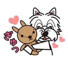 iinu - West Highland White Terrier sticker #7048080