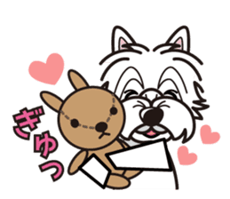 iinu - West Highland White Terrier sticker #7048080