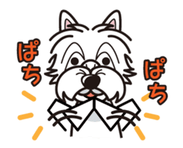 iinu - West Highland White Terrier sticker #7048081
