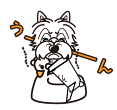 iinu - West Highland White Terrier sticker #7048085