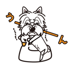 iinu - West Highland White Terrier sticker #7048085