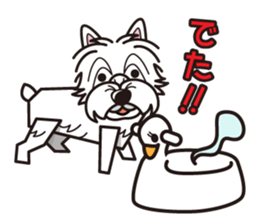 iinu - West Highland White Terrier sticker #7048086