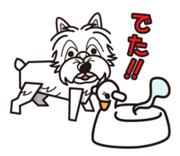 iinu - West Highland White Terrier sticker #7048086