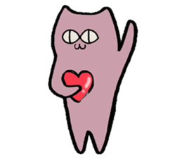 Meow I am Not a Cat 3 sticker #7048248