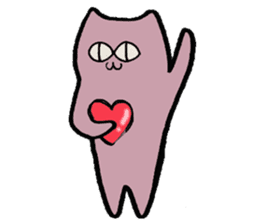 Meow I am Not a Cat 3 sticker #7048248