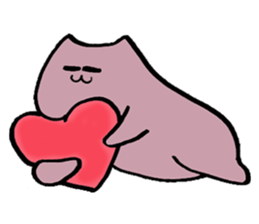 Meow I am Not a Cat 3 sticker #7048251