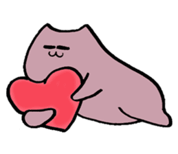 Meow I am Not a Cat 3 sticker #7048251