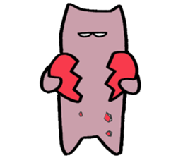 Meow I am Not a Cat 3 sticker #7048260