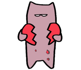 Meow I am Not a Cat 3 sticker #7048260