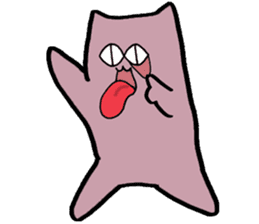 Meow I am Not a Cat 3 sticker #7048267